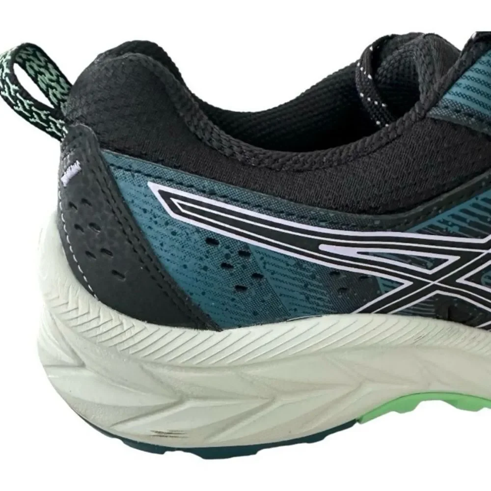 ⁠ASICS GEL-Venture 9 Women's Trail Running Shoes Size 8 Wide Black Teal D⁠